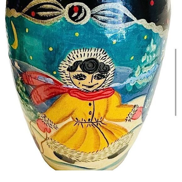 Vintage Hand Painted Nesting Dolls Signed - Picture 14 of 14